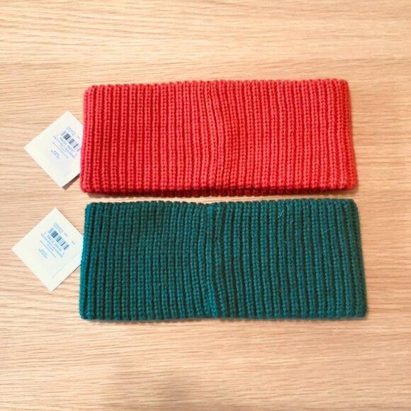 Coach Christmas pair patch knit headbands - Picture 2 of 6